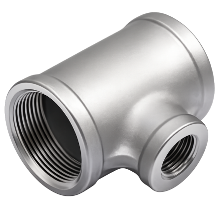 Tê giảm ren inox 304/316