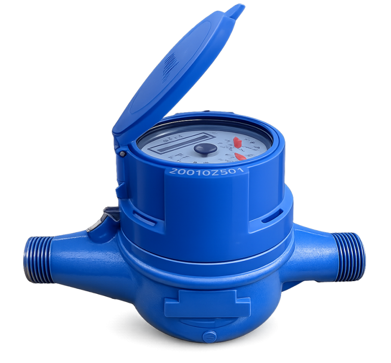 ng hồ T-FLOW DN15 TFS CLASS2 R160 đơn tia vỏ nhựa
