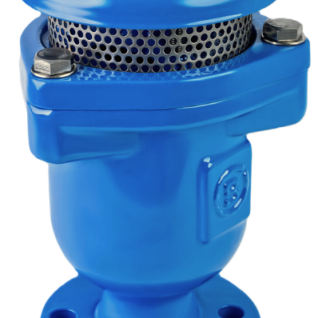 Van xả khí đơn mặt bích BLUCAST