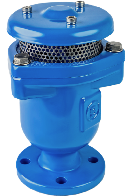 Van xả khí đơn mặt bích BLUCAST