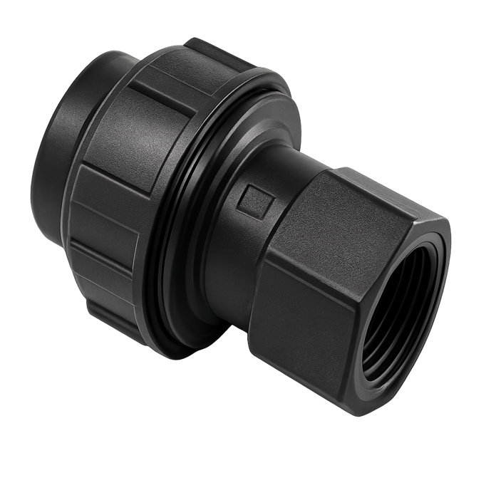 Nối thẳng HDPE 1 đầu ren