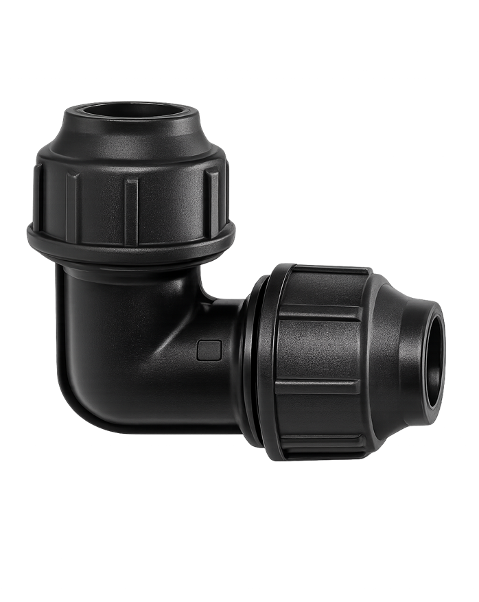 Nối góc ren HDPE 90°