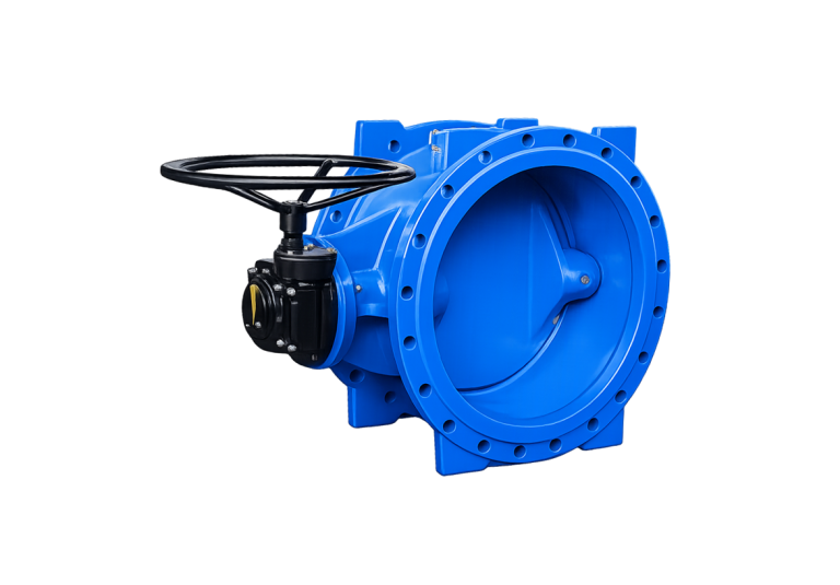 Van bướm lệch tâm kép T-BLUE