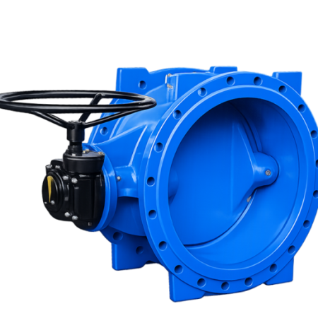 Van bướm lệch tâm kép T-BLUE