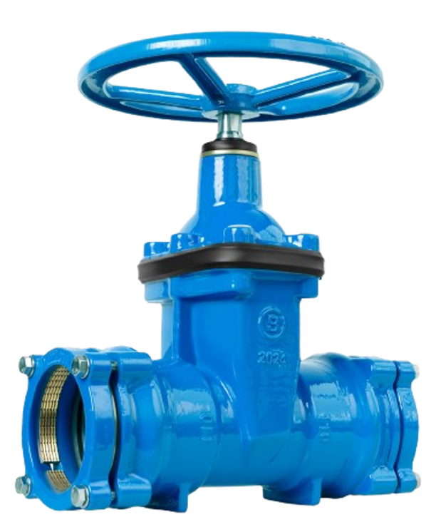 Van cổng đầu PE BLUCAST